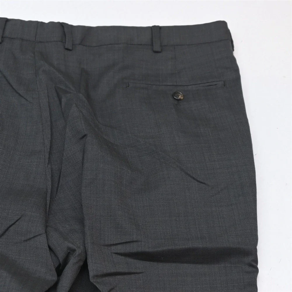 Jos A Bank 52S 42x28 Brown 100% Wool Mens Jacket Pants Suit